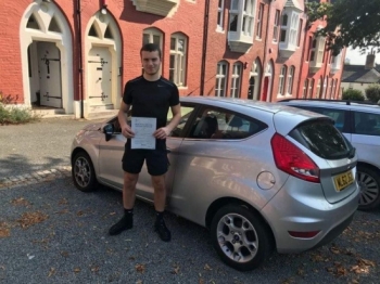 Congratulations to Callum Preece on passing his driving test this weekend on his first attempt.  Callum used his own car but trained with Angie.  Good luck in the future Callum and stay safe.