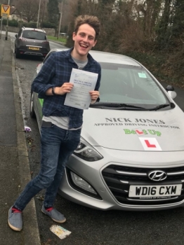 Nick has made me so confident when I am driving. Something that I thought wouldn’t be possible. If you are one of Nicks pupils, your a lucky person.