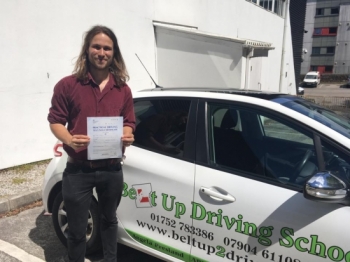 Many congratulations go to Luke Engel on passing his driving test today on the first attempt! <br />
So pleased for you Luke.<br />
Good luck with your music and art career and stay safe.