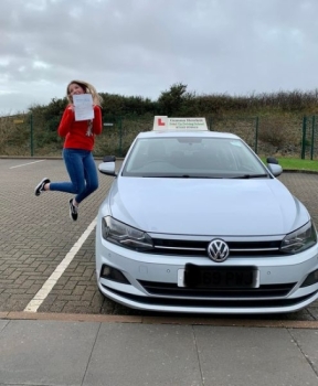 This is a very special Congratulations to my little sister Maisie Hewlett for not only passing FIRST TIME but for passing today with ZERO FAULTS!! 🥳🥳🥳🥳🥳🥳 I really am soo proud of you. I can’t wait for me to actually be the car DJ and go out for drives with you actually driving 🥳🥳🥳 well done stay safe I am so proud of you 🥰 🚘