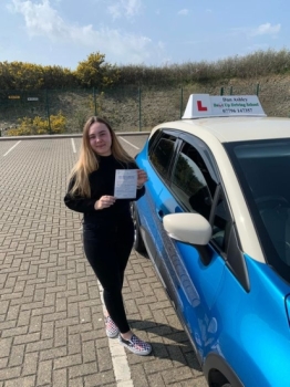 Massive well done to Bethany on passing her driving test at the first attempt today!<br />
I’m going to miss you Beth! <br />
Stay safe on the roads and enjoy your freedom! 😊