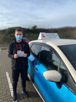 A Huge well done to Connor on passing his test today! <br />
Enjoy the freedom and stay safe out there! 😁