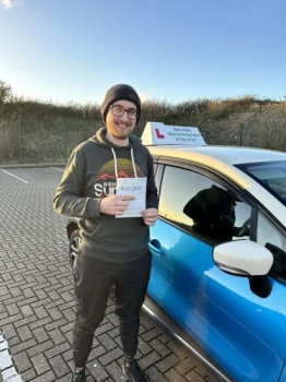 Well done to Freddie for passing his test today! <br />
Good luck with the car shopping and enjoy your commute to work! 😁🚙