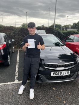 Nicks a great driving instructor, I would highly recommend him as he’s patient, relaxed and gives good advice, the lessons were always fun and enjoyable, he also helped me pass first time
