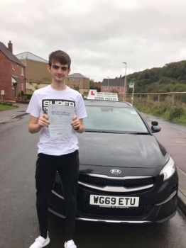 Congratulations to my student Jake Stringer on passing his driving test this morning on his first attempt !!!! Well done Jake fantastic drive and I’ll see you on the road !