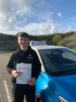 Massive well done to Josh on passing his test first time today, with only 1 driver fault!<br />
Enjoy your car and the freedom! <br />
It’s been a pleasure Josh! <br />
See you on the roads! 😁