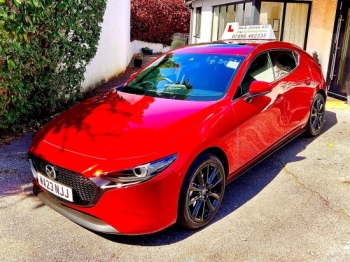 This is my brand new Mazda 3 tuition car.  All of my pupils absolutely love it and so do I!!