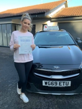 Congratulations to my student Olivia Jones on passing her driving test today with only 3 minors totally fantastic drive Olivia enjoy your freedom and drive safe 😎🎉🤩🎉